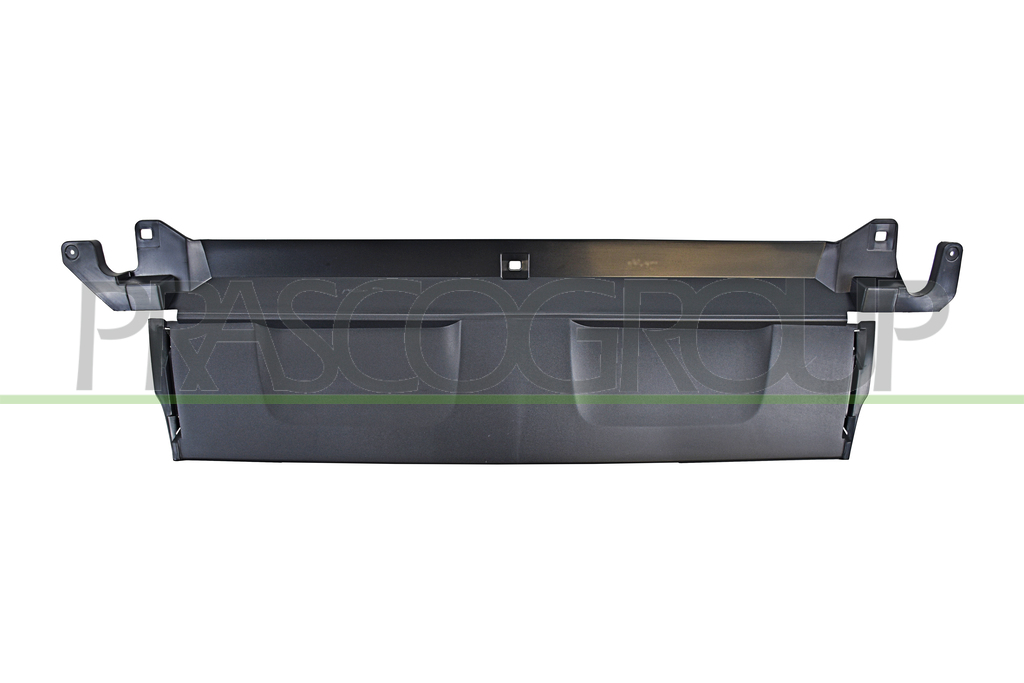 FRONT BUMPER SPOILER-CENTRE-BLACK