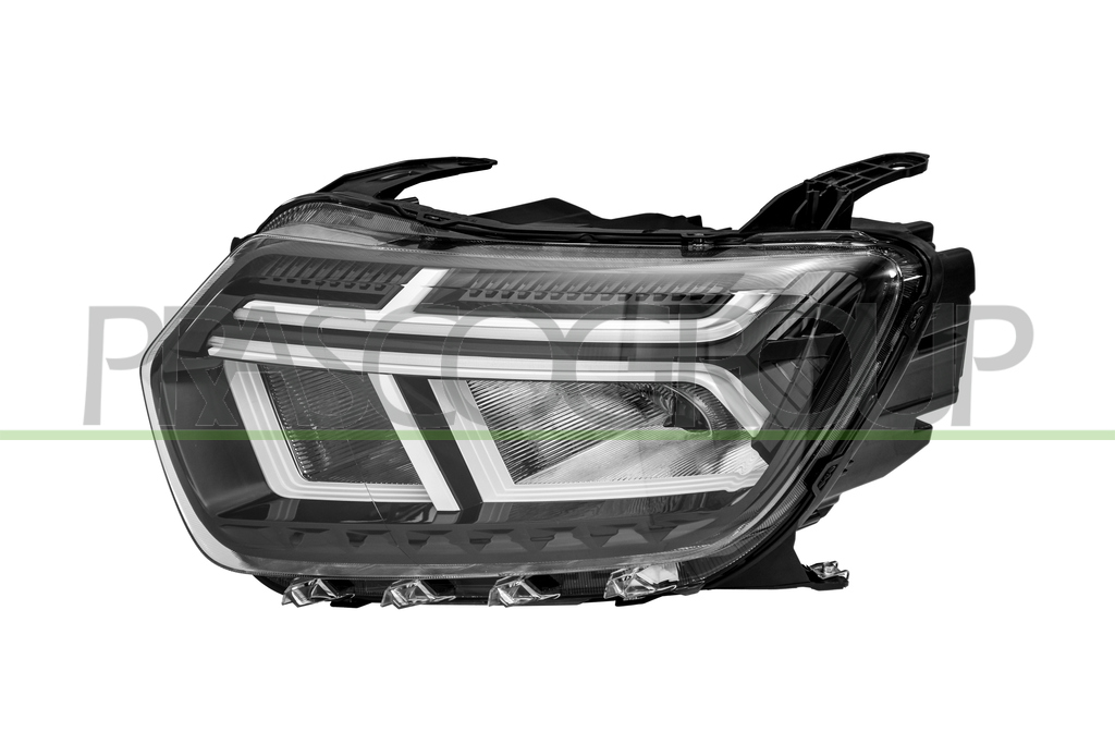 SCHEINWERFER LINKS-H1-MIT LWR-OHNE MOTOR-MIT WEISSEMRAND-LED MOD. 23 >