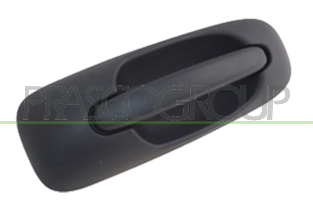 FRONT DOOR HANDLE RIGHT-OUTER-BLACK-WITHOUT KEY HOLE