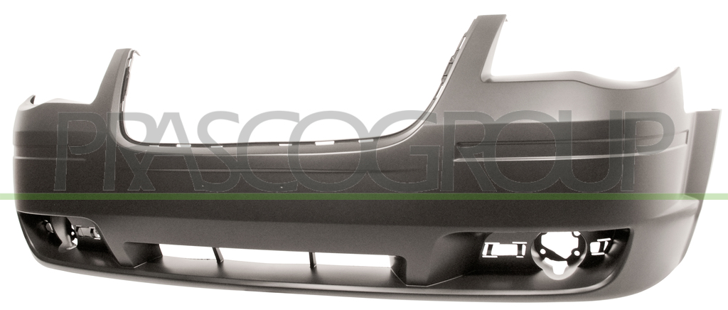 FRONT BUMPER-PRIMED-WITHOUT PDC AND MOLDING HOLES
