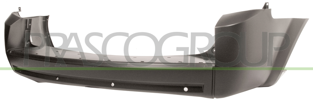 PARE-CHOCS ARRIERE A PEINDRE AVEC TROUS RADAR MOD. DODGE GRAND CARAVAN
