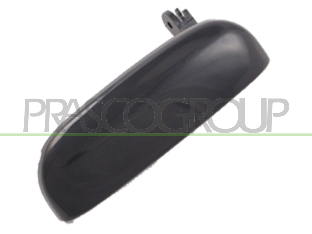 FRONT/REAR DOOR HANDLE LEFT-OUTER-SMOOTH-BLACK