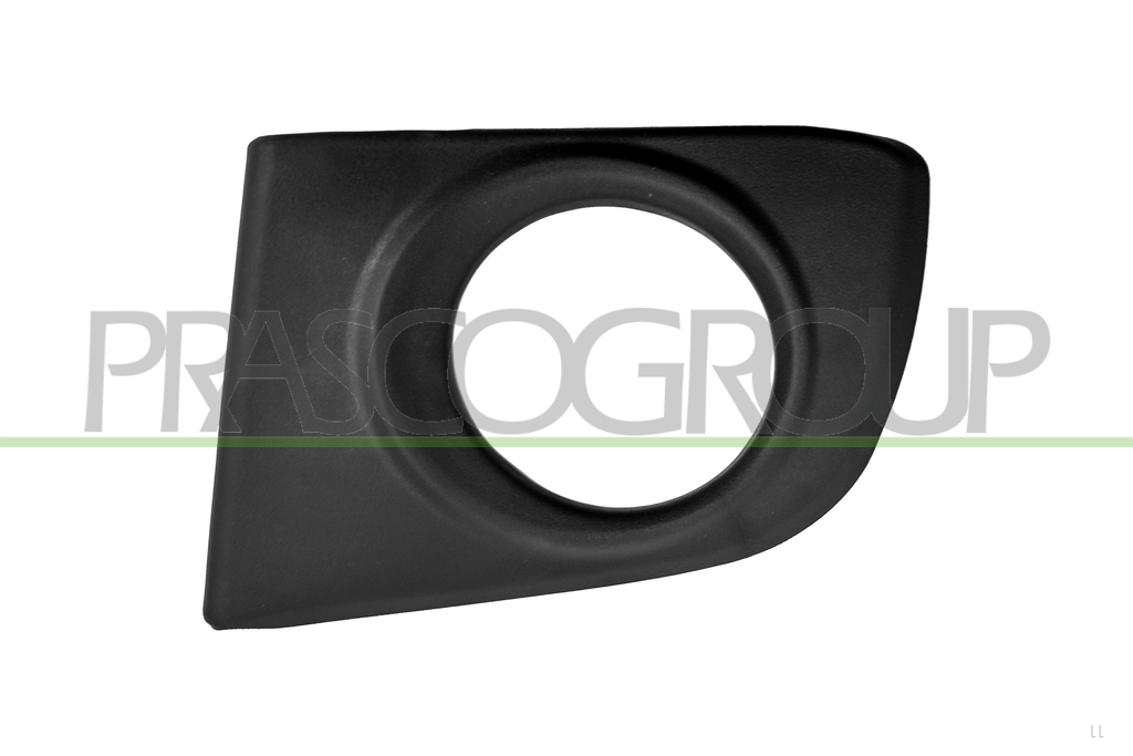 BUMPER GRILLE LEFT-BLACK-WITH FOG LAMP HOLE