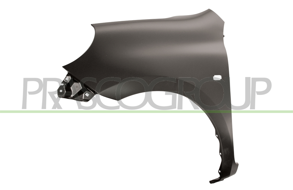 FRONT FENDER LEFT-WITH SIDE REPEATER HOLE