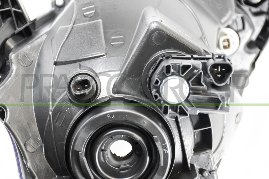HEADLAMP RIGHT H4 ELECTRIC-WITH MOTOR