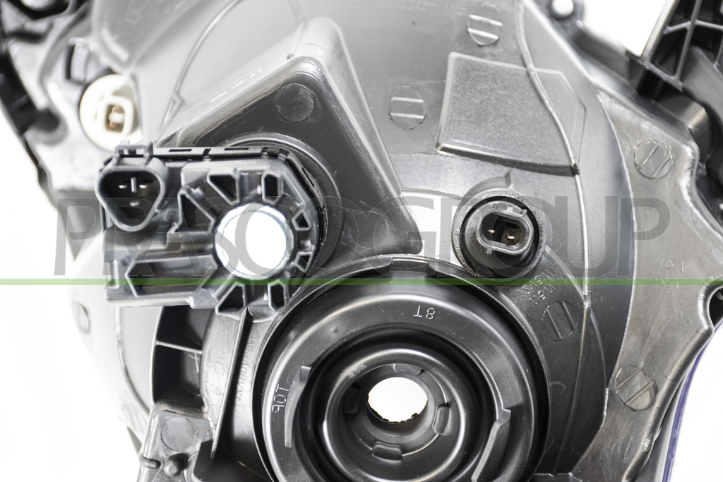 HEADLAMP LEFT H4 ELECTRIC-WITH MOTOR
