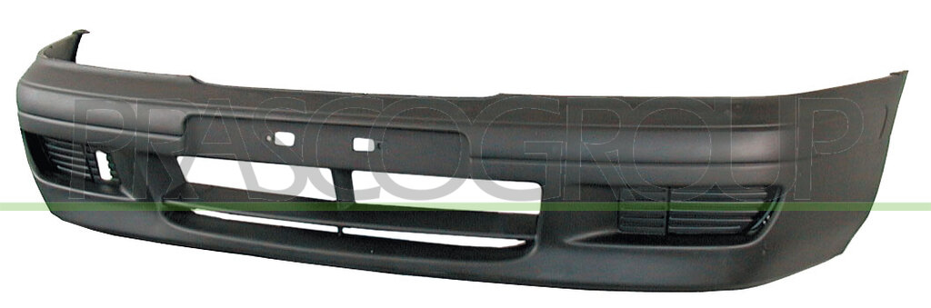 FRONT BUMPER-BLACK-PREPARED FOR FOG LAMPS