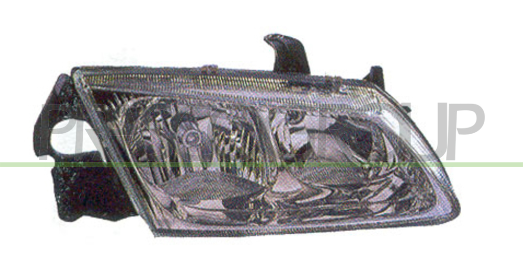 SCHEINWERFER RECHTS-H1+H7-MIT LWR-OHNE MOTOR
