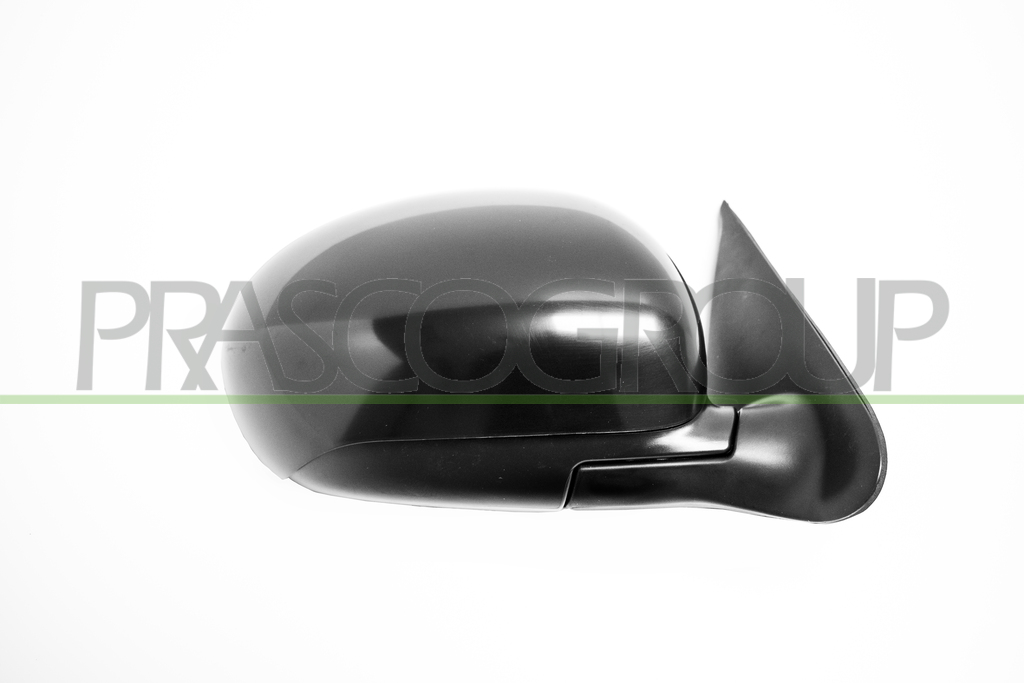 DOOR MIRROR RIGHT-ELECTRIC-BLACK-HEATED-FOLDABLE-CONVEX-CHROME