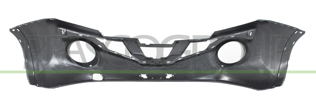 FRONT BUMPER-PRIMED-WITH HEADLAMP WASHERS HOLES-WITH WING EXTENSION HOLES