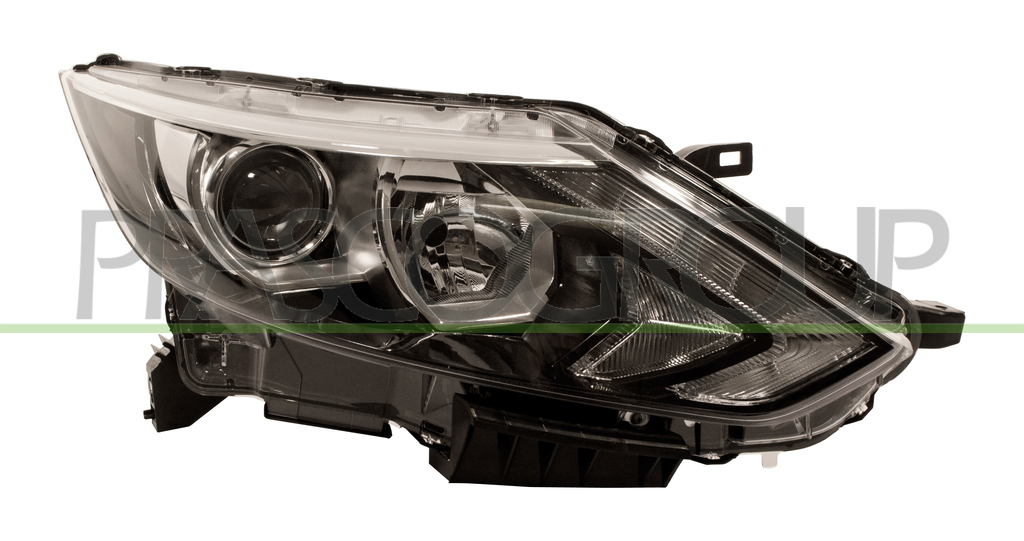 PROIETTORE DESTRO H7+H11-ELETTRICO-SENZA MOTORE-CON LUCE DIURNA-LED