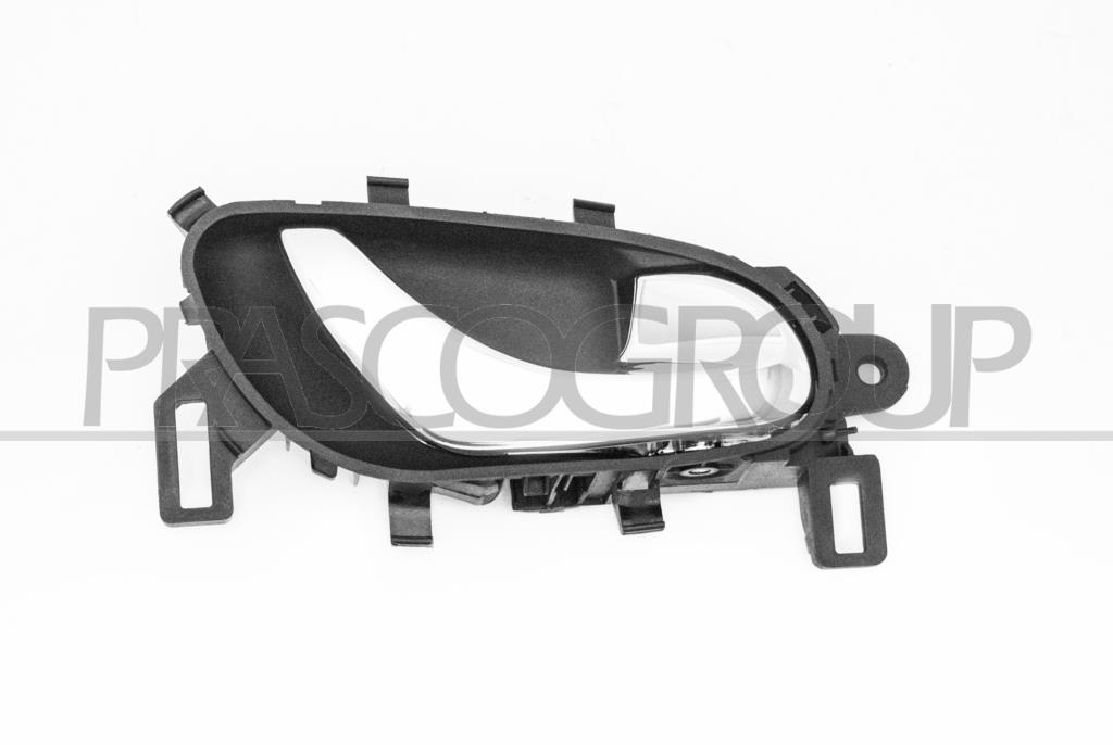 FRONT/REAR DOOR HANDLE RIGHT-INNER-WITH CHROME LEVER-BLACK HOUSING