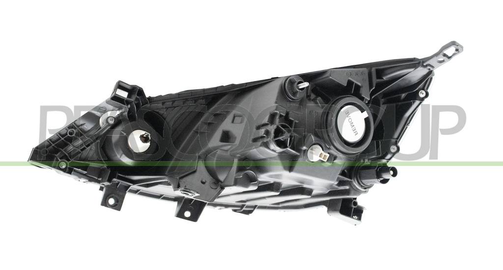 HEADLAMP RIGHT H4 ELECTRIC-WITHOUT MOTOR