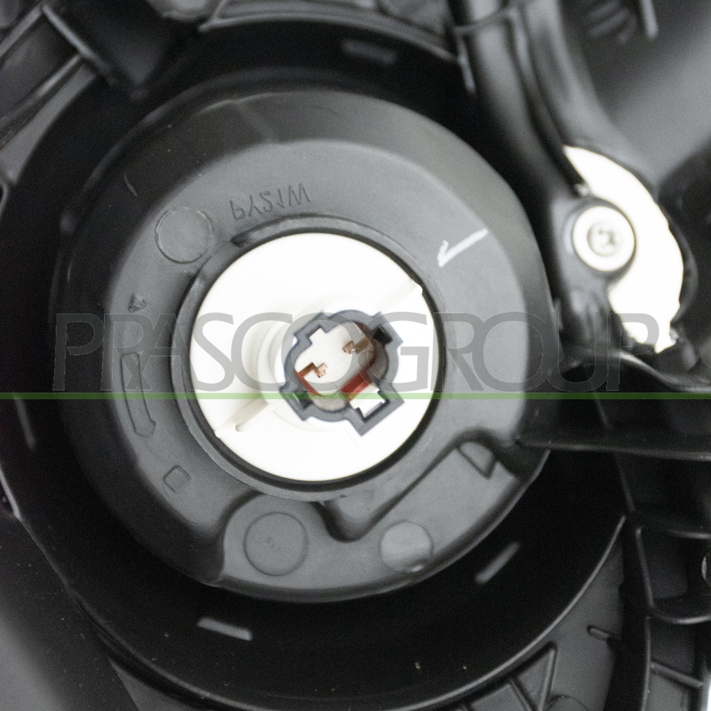 HEADLAMP RIGHT H4 ELECTRIC-WITHOUT MOTOR