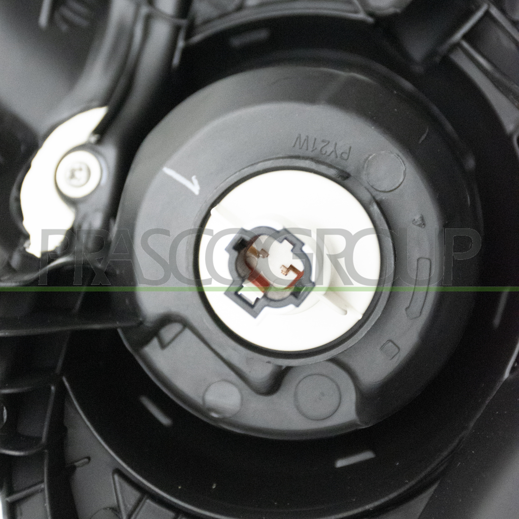HEADLAMP LEFT H4 ELECTRIC-WITHOUT MOTOR