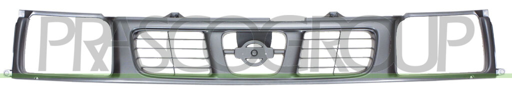 RADIATOR GRILLE-SILVER/GRAY