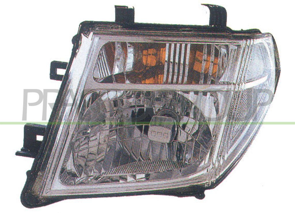 HEADLAMP LEFT H4 ELECTRIC-WITH MOTOR MOD. PATHFINDER 05-07