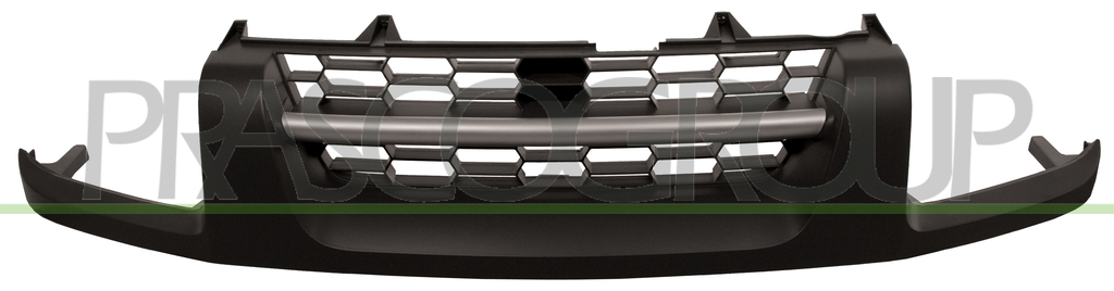 RADIATOR GRILLE-BLACK-WITH CHROME MOLDING