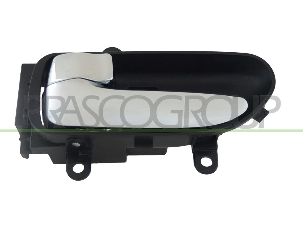 FRONT/REAR DOOR HANDLE LEFT-INNER-WITH CHROME LEVER-BLACK HOUSING