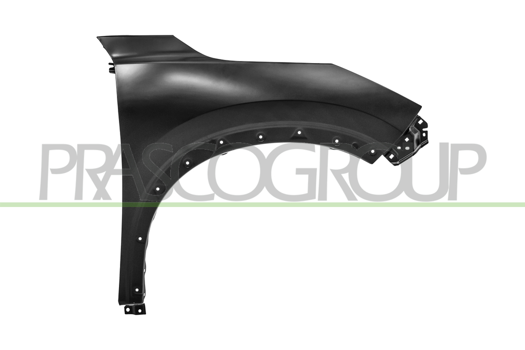 FRONT FENDER RIGHT-WITH WING EXTENSION HOLES