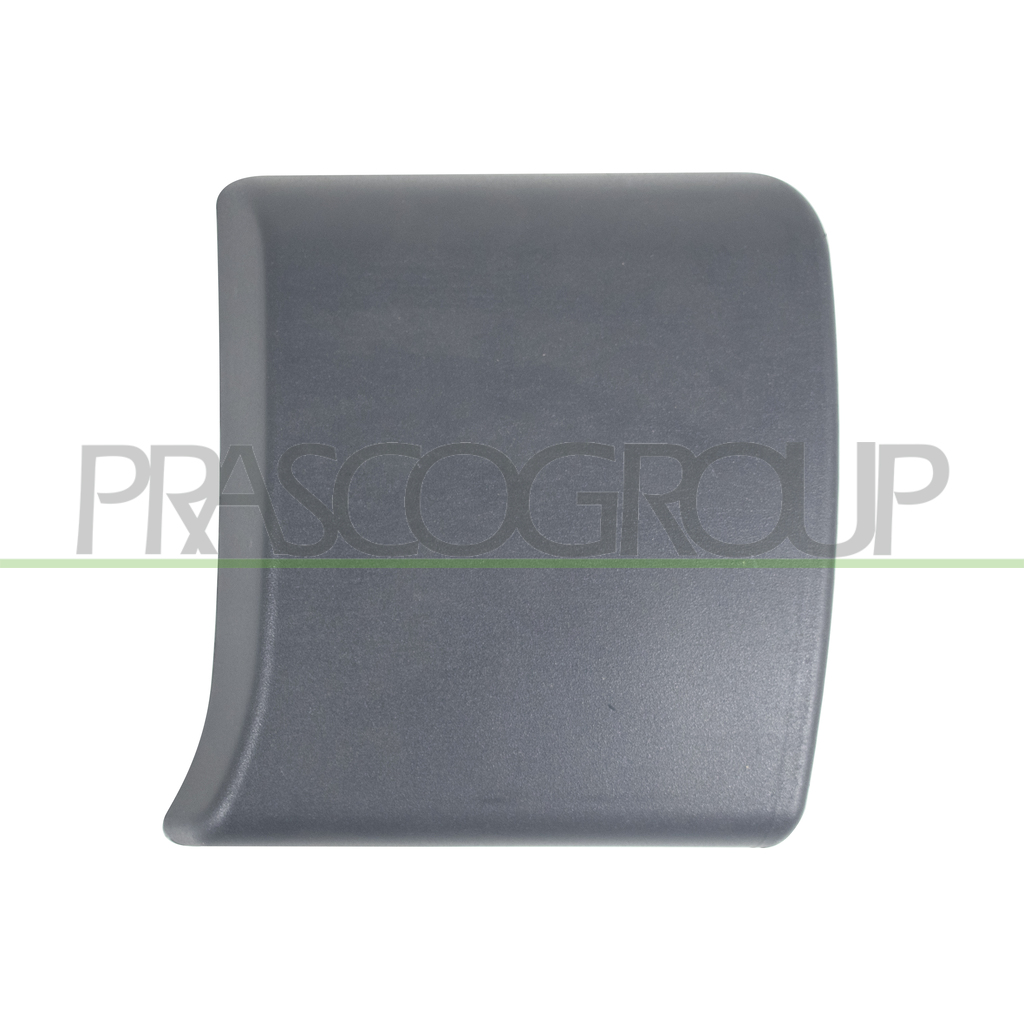 FRONT PILLAR MOLDING LEFT-GRAY-TEXTURED FINISH-WITH FIXING CLIPS