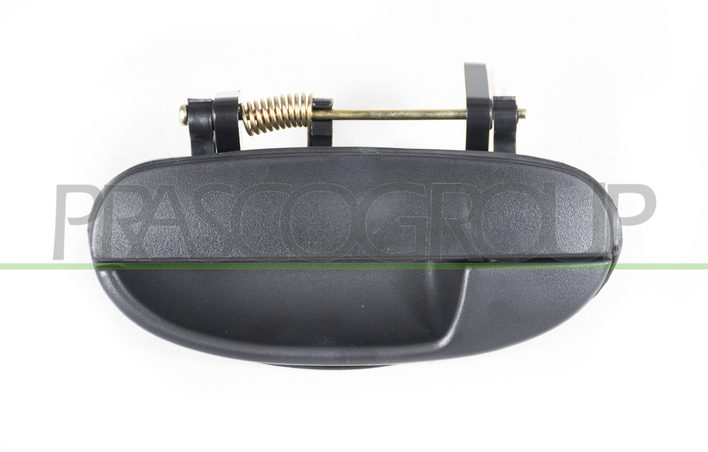 DOOR HANDLE REAR LEFT-OUTER-BLACK