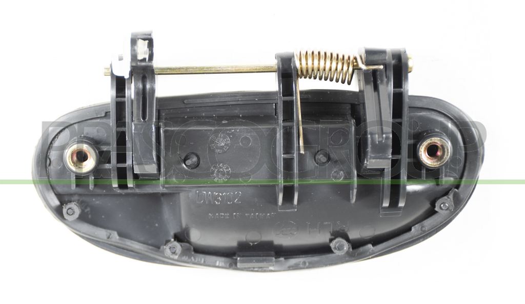 DOOR HANDLE REAR LEFT-OUTER-BLACK