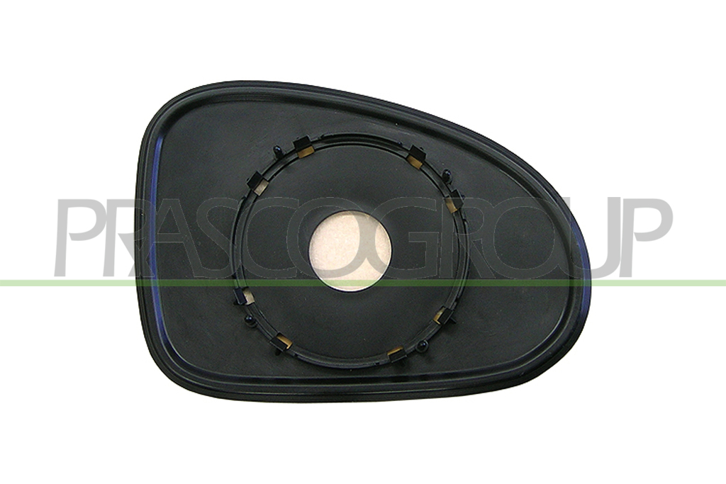 MIRROR GLASS BASE LEFT-CONVEX-CHROME