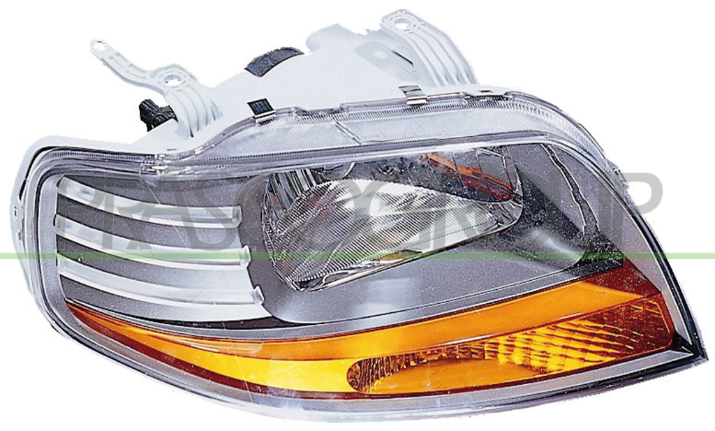 PROIETTORE DESTRO H4-ELETTRICO-SENZA MOTORE-GRIGIO