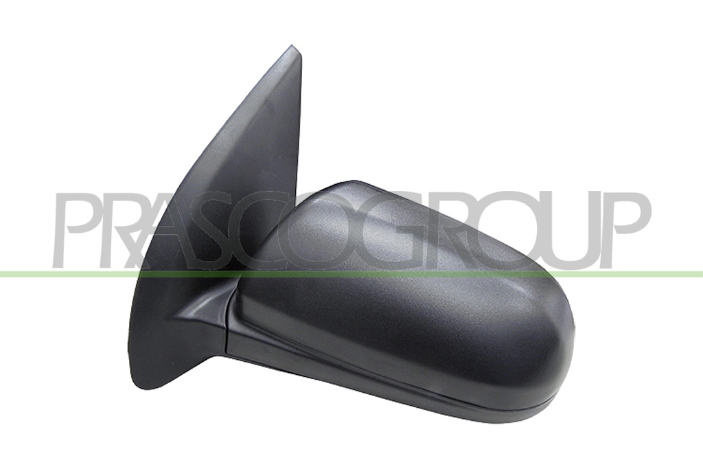 RETROVISORE SINISTRO-MANUALE-NERO-CONVESSO MOD. 4 PORTE