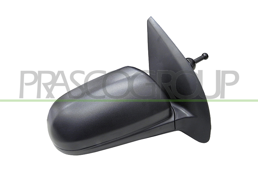 RETROVISORE DESTRO-A CAVI-NERO-CONVESSO MOD. 4 PORTE