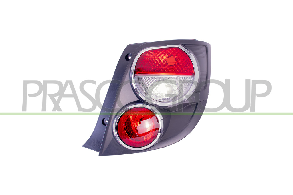 TAIL LAMP RIGHT-WITHOUT BULB HOLDER-CHROME EDGE