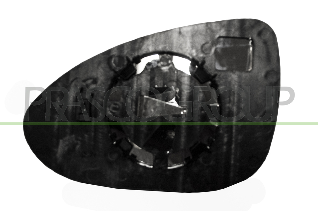 MIRROR GLASS BASE RIGHT-CONVEX-CHROME