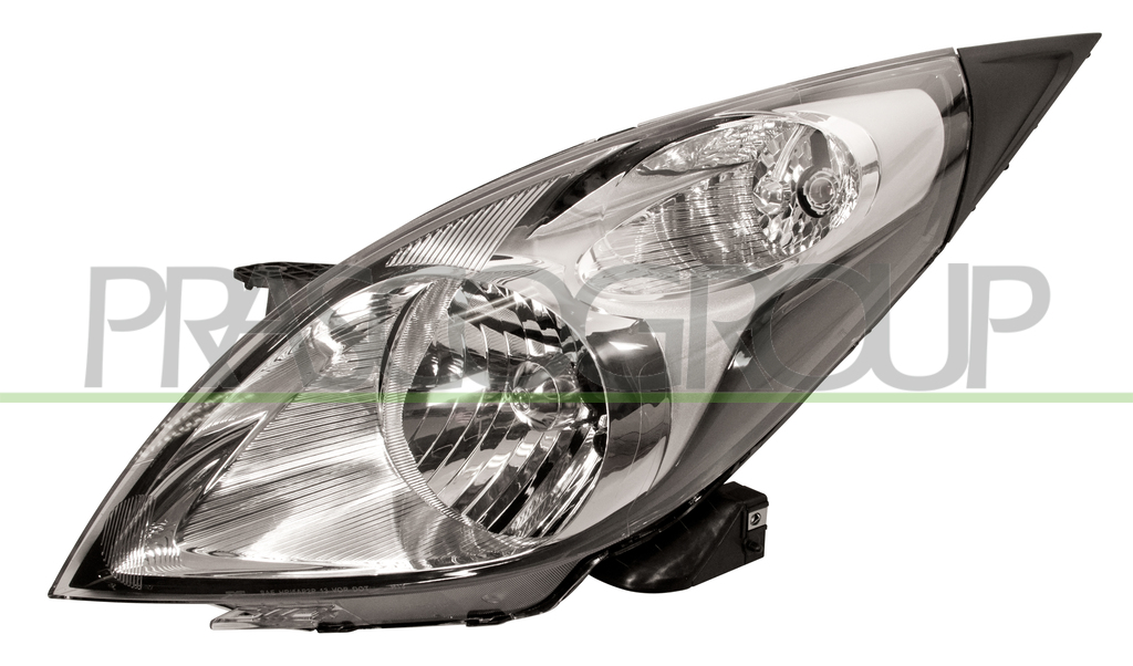 HEADLAMP LEFT H4 ELECTRIC-WITH MOTOR