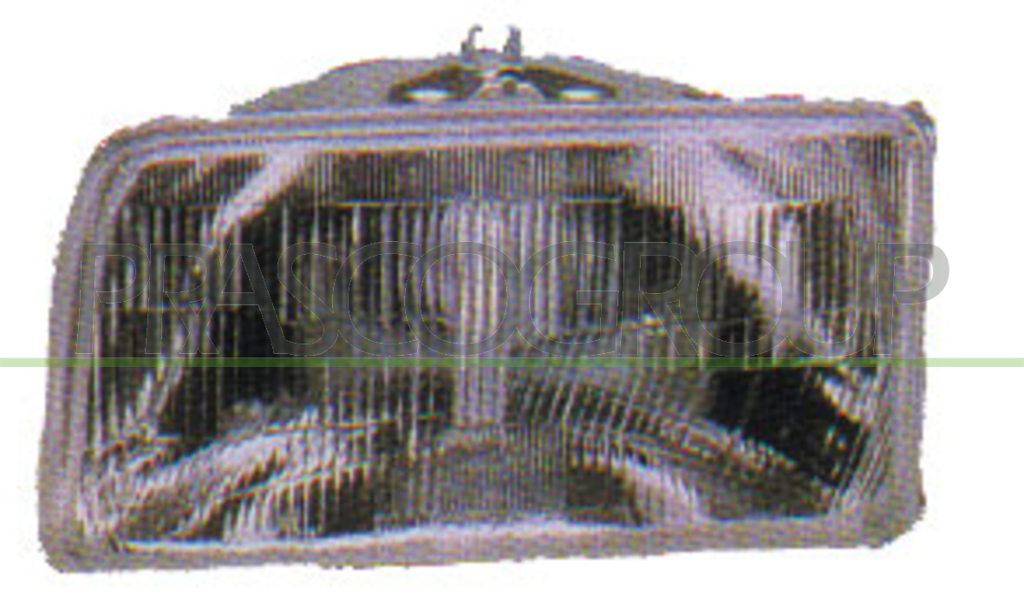 HEADLAMP RIGHT H4 MANUAL