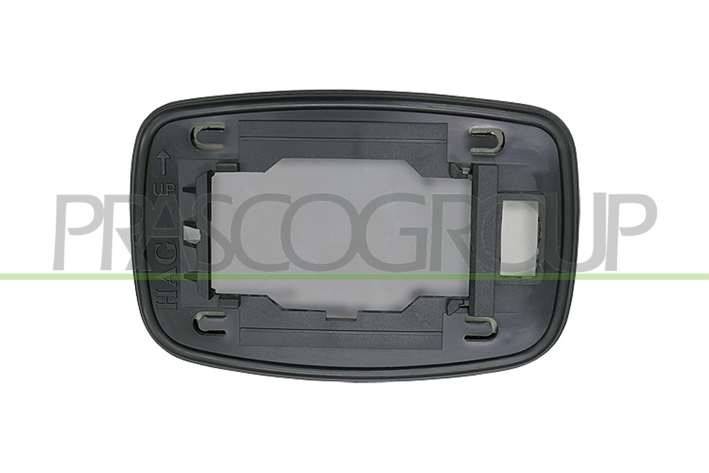 MIRROR GLASS BASE LEFT-CONVEX-CHROME