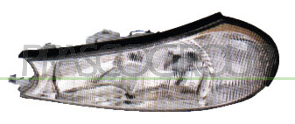 HEADLAMP LEFT H7+H7 ELECTRIC-WITHOUT MOTOR MOD. > 12/97