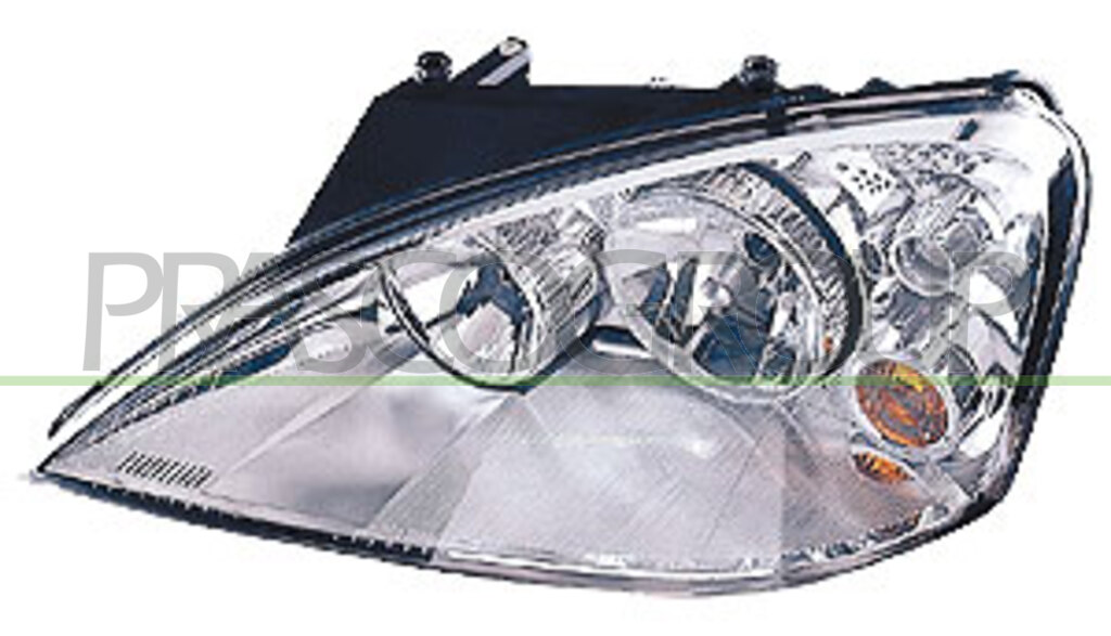 HEADLAMP LEFT H1+H7 ELECTRIC-WITHOUT MOTOR