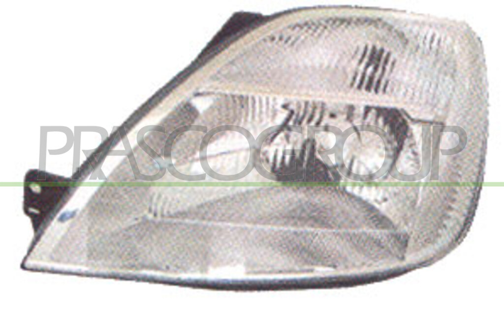 HEADLAMP LEFT H4 ELECTRIC-WITH MOTOR