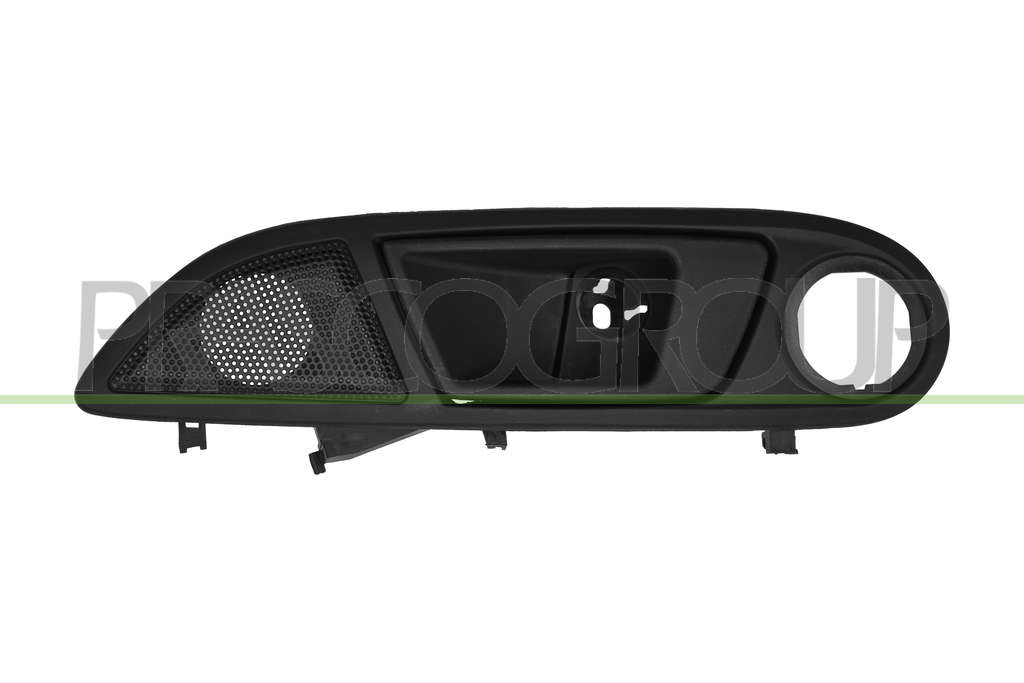 FRONT DOOR HANDLE LEFT-BLACK-INNER