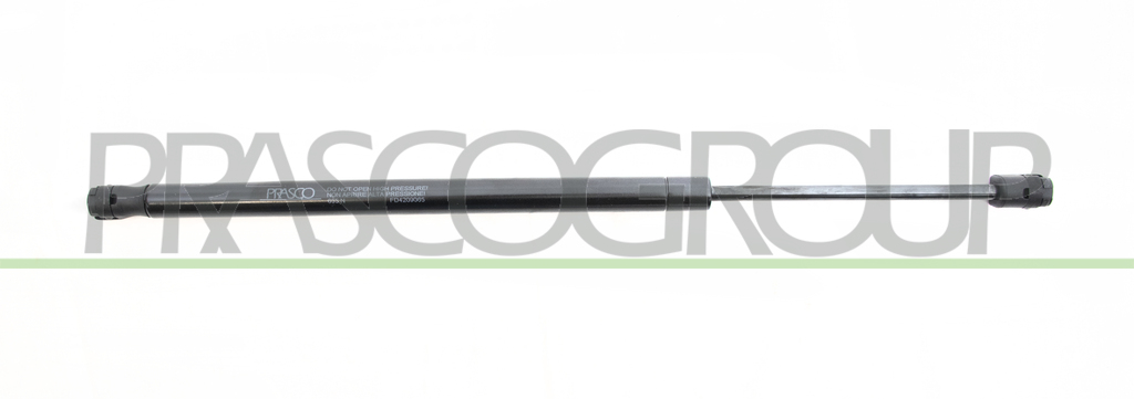 TAILGATE GAS SPRING RIGHT/LEFT - 655 N - L 465 mm - S 145 mm - Ø 18 mm - Ø 8 mm