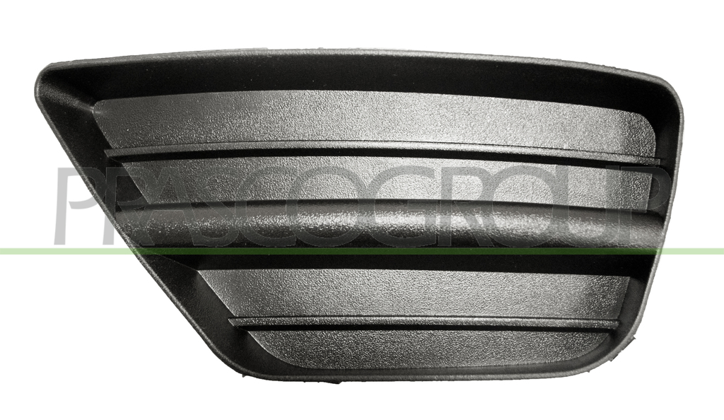 BUMPER GRILLE LEFT-BLACK-WITHOUT FOG LAMP HOLE