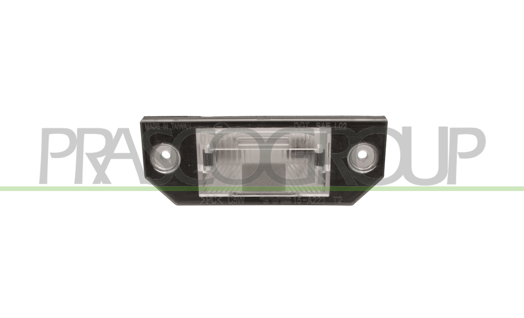 REAR NUMBER PLATE LIGHT-WITH BULB