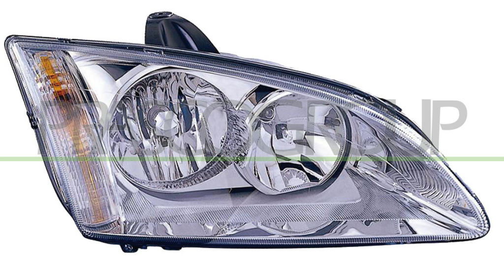 PROIETTORE DESTRO H1+H7-ELETTRICO-CROMATO