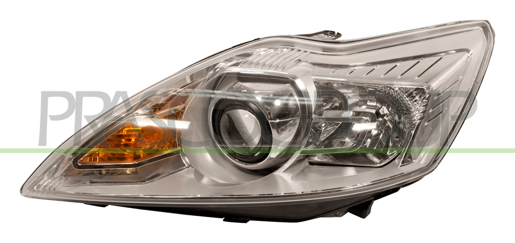 SCHEINWERFER LINKS-H7+H1-MIT LWR-MIT MOTOR-MIT KURVENLICHT-(AFS)-VERCHROMT