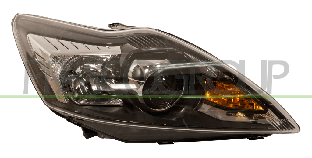 SCHEINWERFER RECHTS-H7+H1-MIT LWR-MIT MOTOR-MIT KURVENLICHT-(AFS)-SCHWARZ