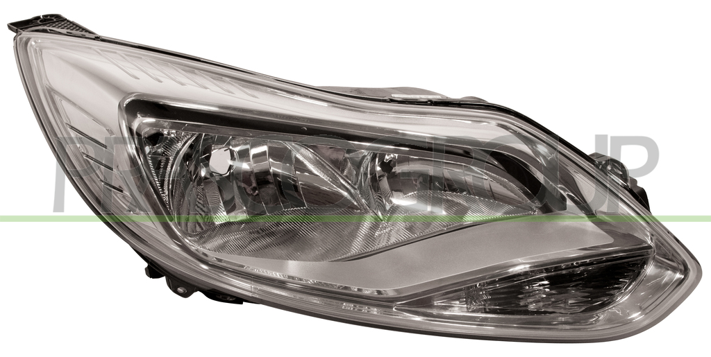 PHARE DROIT H1+H7 ELECTRIQUE AVEC MOTEUR-CHROME'