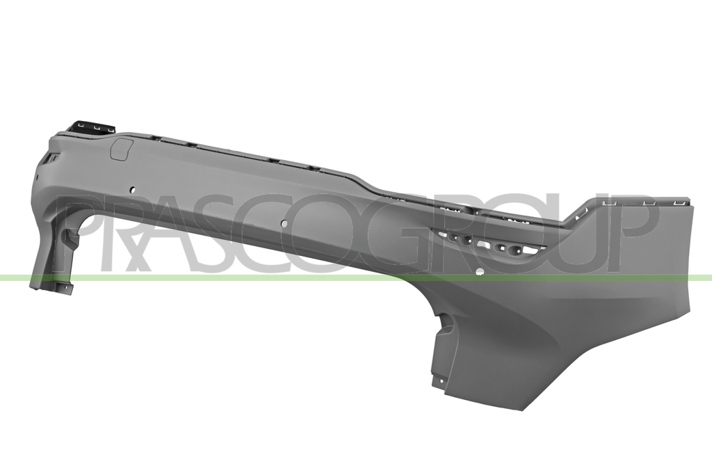 REAR BUMPER-PRIMED-WITH PDC+SENSOR HOLDERS-WITH SENSOR CUTTING MARKS FOR PARK ASSIST MOD. STATION WAGON