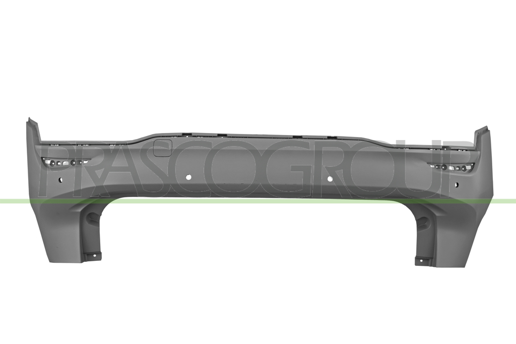 REAR BUMPER-PRIMED-WITH PDC+SENSOR HOLDERS-WITH SENSOR CUTTING MARKS FOR PARK ASSIST MOD. STATION WAGON