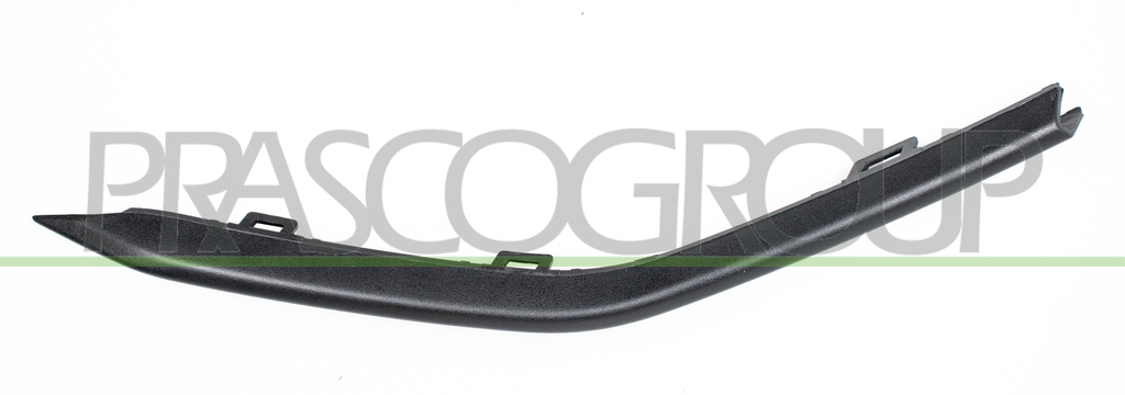 FRONT BUMPER MOLDING-RIGHT-LOWER-BLACK